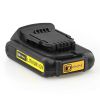 18V 20V MAX 2.0Ah Lithium-ion Battery Pack for Dewalt XR Power Tools Replacement DCB183 DCB203 DCB200