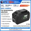 Dual Voltage 48V/24V Max 4Ah 5Ah 6Ah 8Ah 10Ah 12Ah Li-ion Compatible Battery For Greenworks Tools BAM704 BAM706 48B4AH 2938502