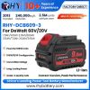 20V/60V Max Dual-Voltage 9Ah 6Ah 3Ah 2Ah Li-ion Battery for Dewalt Flexvolt Replacement DCB606 DCB609