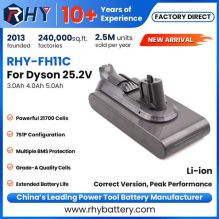 Replacement 4000mAh 25.2V Dyson V11 Battery For Dyson Absolute Extra, Fluffy Extra, Torque Drive