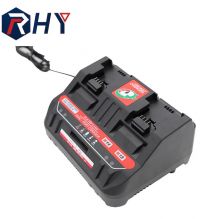 Dual-Bay Rapid Charger For Milwaukee M18 Battery System Replacement M18 DFC 48-59-1802