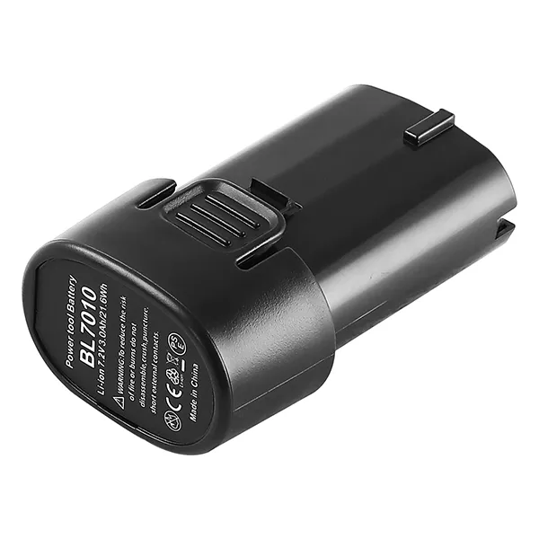 7.2V 3.0Ah Lithium‑Ion Battery Replacement For Makita BL7010