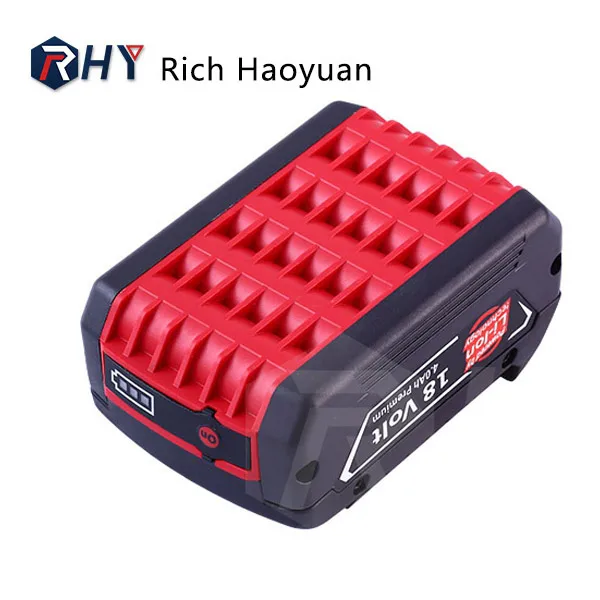 18V 4.0Ah Lithium-Ion Battery For Bosch GBA Power Tools BAT609 BAT610G 1600Z00038