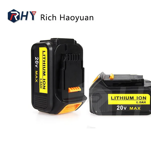 18V 20V MAX Lithium-Ion Battery For DeWalt XR Power Tools DCB204 DCB205 DCB206