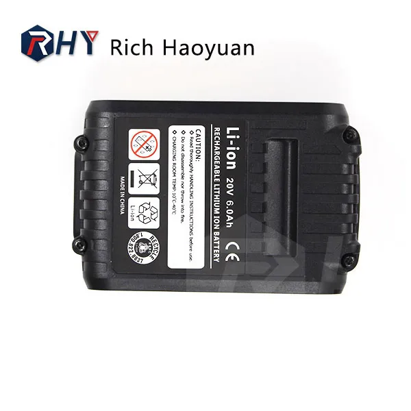 18V 20V MAX Lithium-Ion Battery For DeWalt XR Power Tools DCB204 DCB205 DCB206