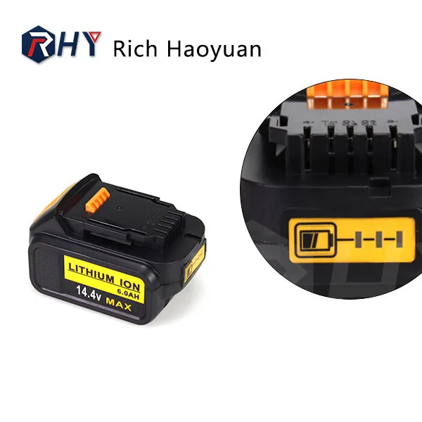 14.4V Lithium-ion Battery Replacement For DeWalt DCB140 DCB144