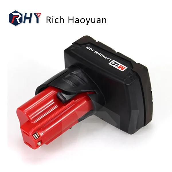 12V 6.0Ah Lithium-ion Battery Replacement for Milwaukee M12 B6 48-11-2460