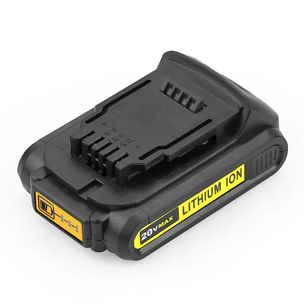 18V 20V MAX 2.0Ah Lithium-ion Battery Pack for Dewalt XR Power Tools Replacement DCB183 DCB203 DCB200