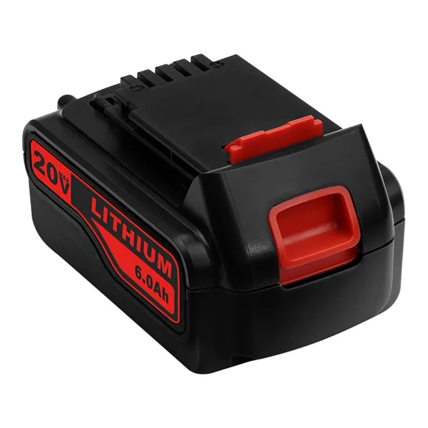 20V MAX 3.0Ah 4.0Ah 18V Lithium-Ion Battery for Black + Decker LB2X3020 LB2X4020