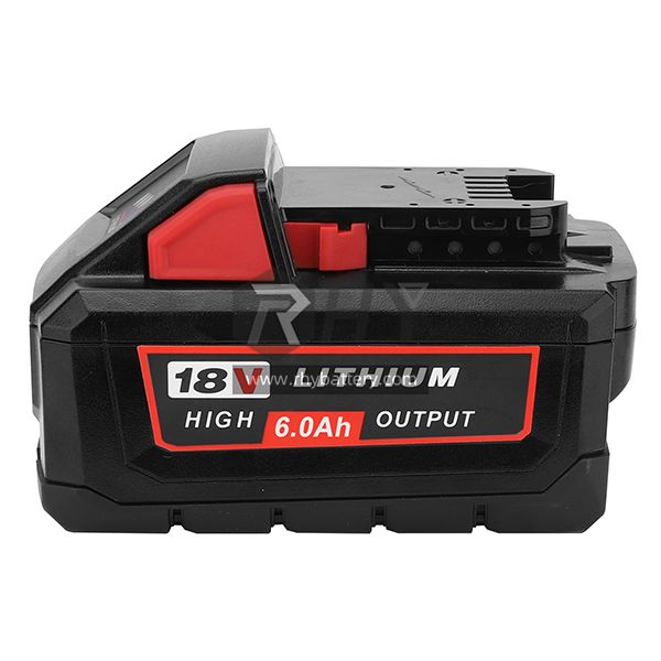 High Output 18V 6Ah 8Ah 10Ah Li-Ion Compatible Battery Replacement For Milwaukee M18 HB8 HB6 48-11-1880 48-11-1865