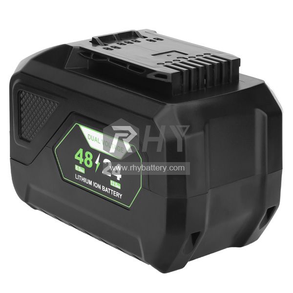 Dual Voltage 48V/24V Max 4Ah 5Ah 6Ah 8Ah 10Ah 12Ah Li-ion Compatible Battery For Greenworks Tools BAM704 BAM706 48B4AH 2938502