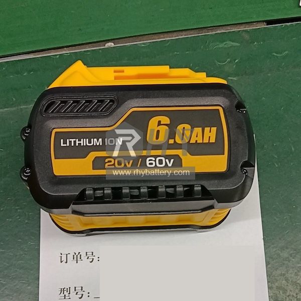 20V/60V Max Dual-Voltage 9Ah 6Ah 3Ah 2Ah Li-ion Battery for Dewalt Flexvolt Replacement DCB606 DCB609