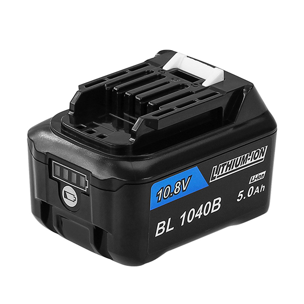 Compatible Makita 10.8V 12V Max CXT Slide 3.0Ah 4.0Ah 5.0Ah 6.0Ah Lithium Battery BL1040B BL1041B 197406-2