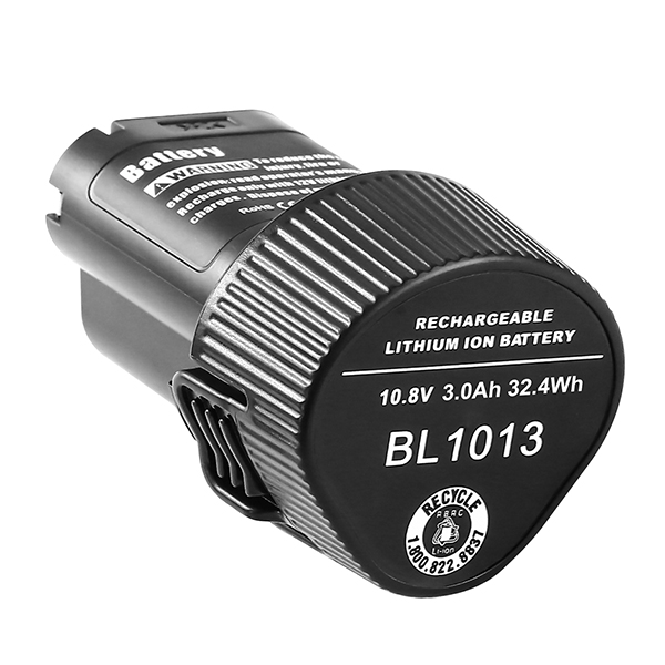 Replace Makita 10.8V 12V Max Pod Style 1.5Ah 2.0Ah 2.5Ah 3.0Ah Lithium ion Battery BL1013 BL1014 195332-9