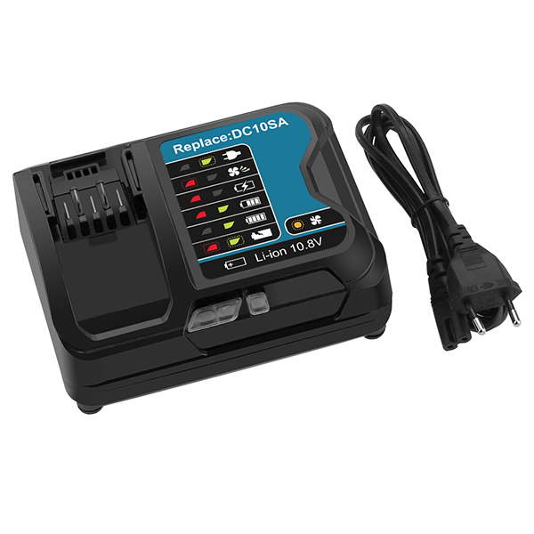 Replace Makita 10.8v / 12v MAX CXT Slide Lithium-Ion Battery Charger DC10SA DC10SB DC10WD DC10WC