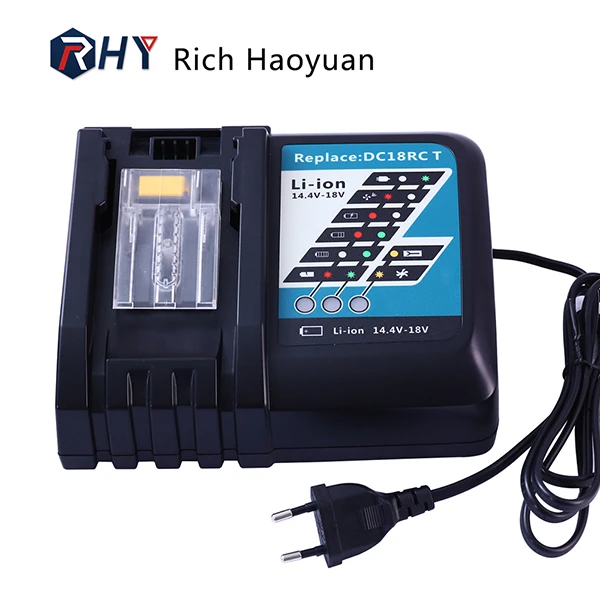 14.4V-18V Li-ion Rapid Battery Charger With Cooling system For Makita 18V Battery DC18RC 7A Max