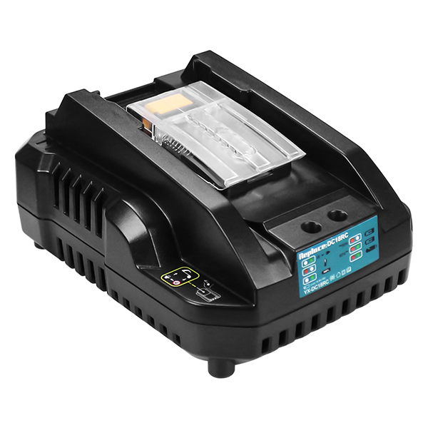 Lithium-ion Single Port Optimum Battery Charger For Makita 14.4V-18V LXT Battery DC18RC