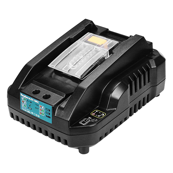 Lithium-ion Single Port Optimum Battery Charger For Makita 14.4V-18V LXT Battery DC18RC