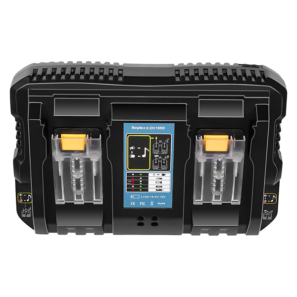 Twin Port Lithium ion Charger for Makita LXT 14.4V-18V Battery DC18RD