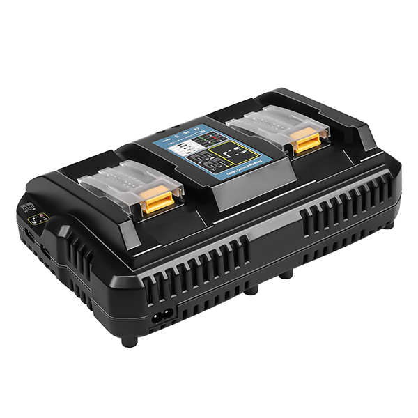 Twin Port Lithium ion Charger for Makita LXT 14.4V-18V Battery DC18RD
