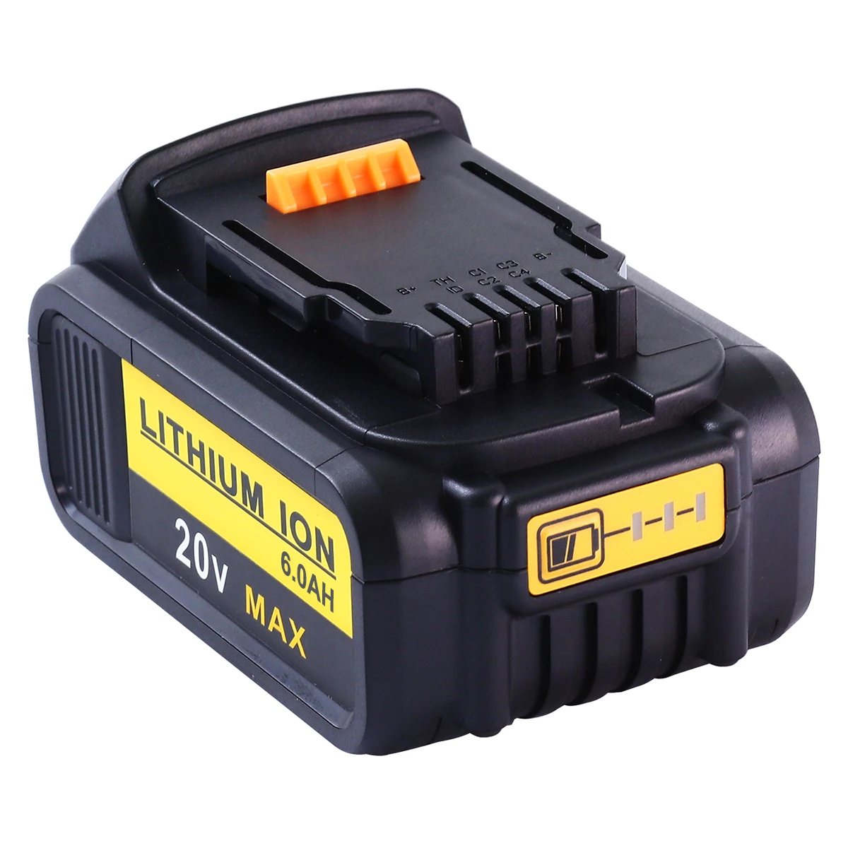 18V 20V Max 3.0Ah 4.0Ah 5.0Ah 6.0Ah Li-ion Battery for Dewalt XR Power Tool DCB200 DCB204 DCB205