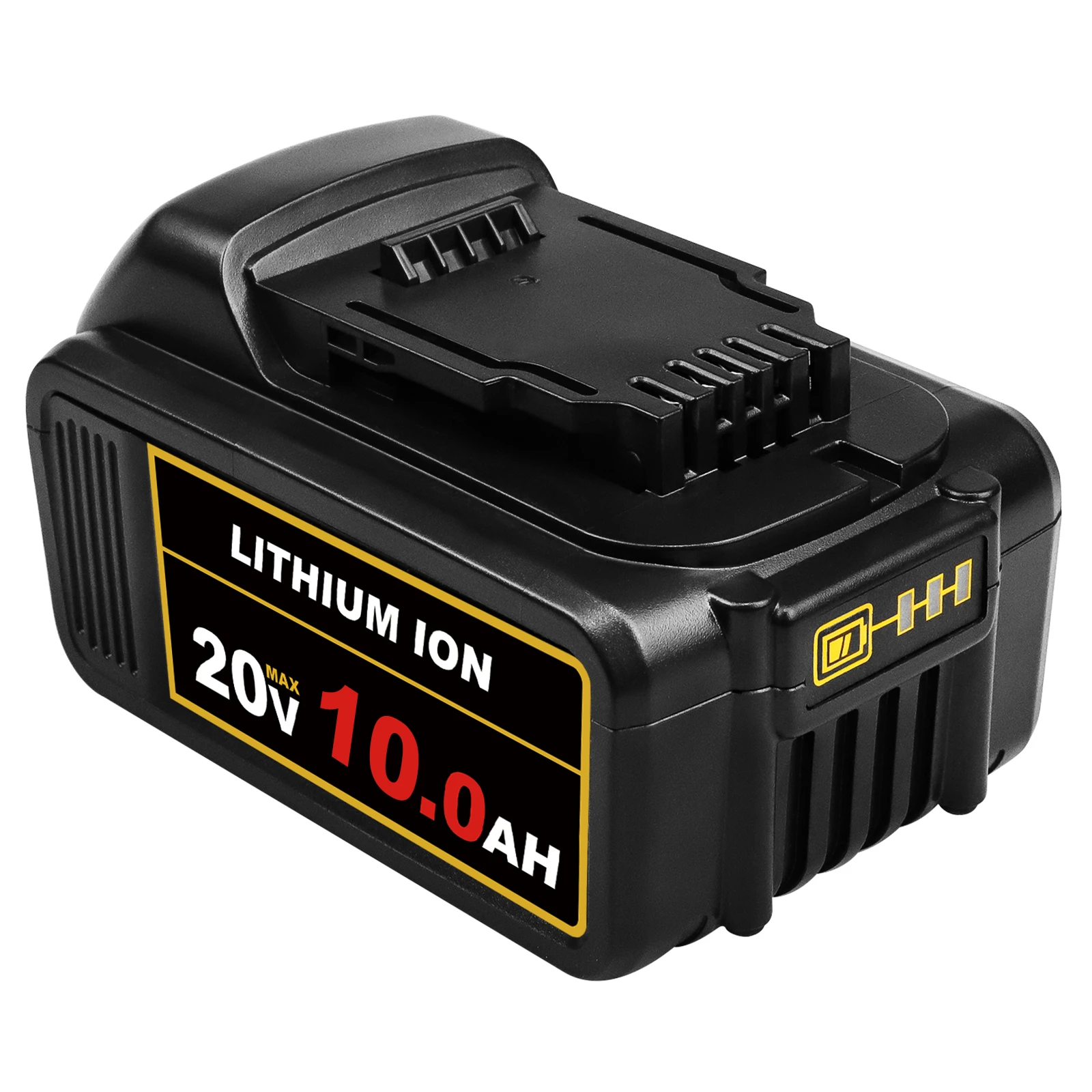 18V 20V Max 6.0Ah 8.0Ah 10.0Ah Li‑ion Battery For DeWalt Power Tools DCB206 DCB210 Made by 21700 cell