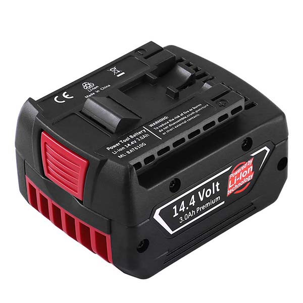 14.4V 3.0Ah 4.0Ah 5.0Ah 6.0Ah Lithium-Ion Battery For Bosch GBA Power Tools BAT607 BAT607G BAT614 
