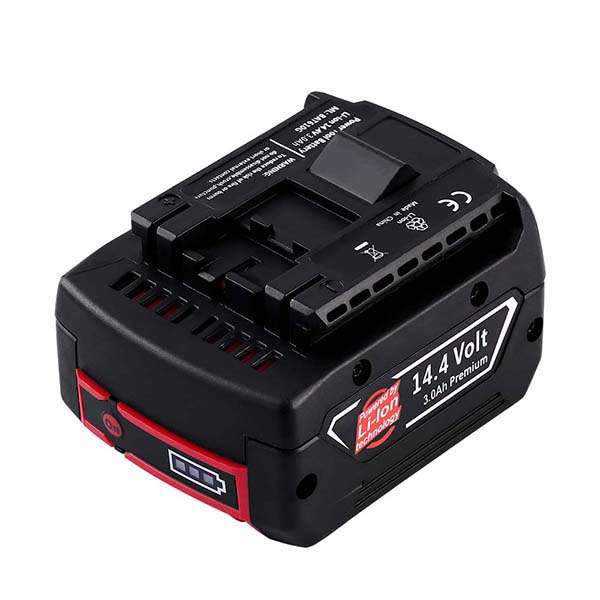 14.4V 3.0Ah 4.0Ah 5.0Ah 6.0Ah Lithium-Ion Battery For Bosch GBA Power Tools BAT607 BAT607G BAT614 