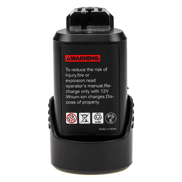 10.8V 12V 2.0Ah 2.5Ah 3.0Ah Lithium-ion Battery Pack For Bosch Power Tools BAT414 GBA12V30 BAT411 BAT411A