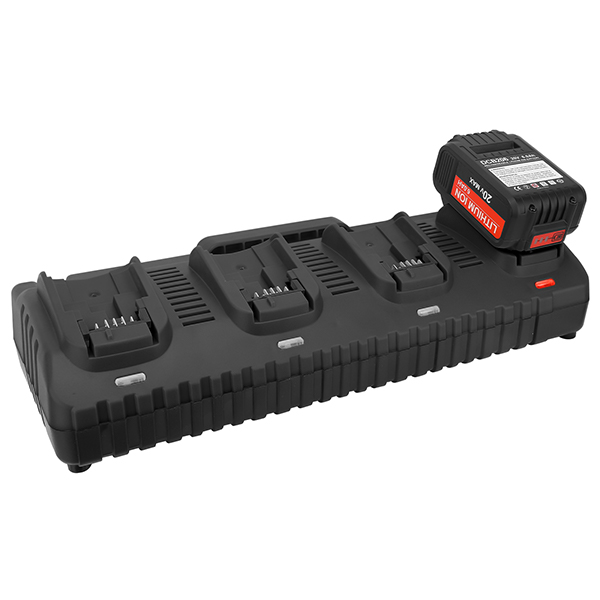 4-Port Lithium-ion Battery Charger For Dewalt 10.8V-20V Flexvolt 20V/60V Max Batteries DCB104