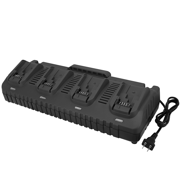 4-Port Lithium-ion Battery Charger For Dewalt 10.8V-20V Flexvolt 20V/60V Max Batteries DCB104
