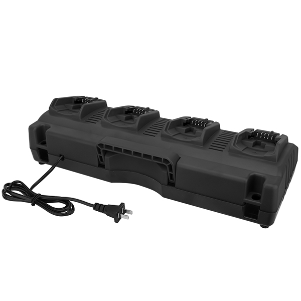 4-Port Lithium-ion Battery Charger For Dewalt 10.8V-20V Flexvolt 20V/60V Max Batteries DCB104