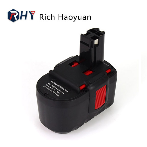 24V Ni-MH Ni-Cd 1.5Ah 2.0Ah 2.5Ah 3.0Ah For Bosch Power Tool Battery B-8230 BAT030 BAT240