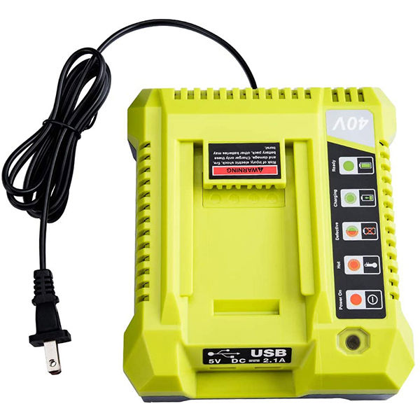 36V 40V Li-ion Battery Charger For Ryobi OP401 OP400 OP403 ZROP401 140199003
