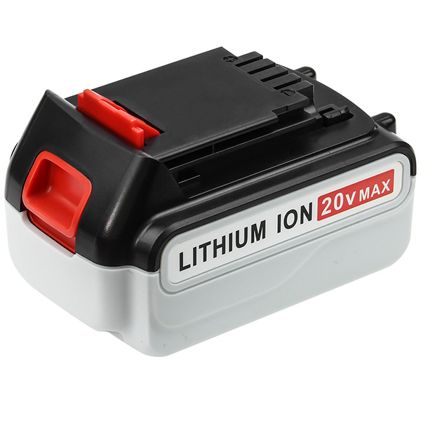 20V MAX 3.0Ah 4.0Ah 5.0Ah 6.0Ah Lithium-Ion Replacement Battery for Black & Decker LBXR20 LB2X4020
