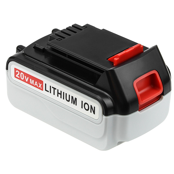 20V MAX 3.0Ah 4.0Ah 5.0Ah 6.0Ah Lithium-Ion Replacement Battery for Black & Decker LBXR20 LB2X4020