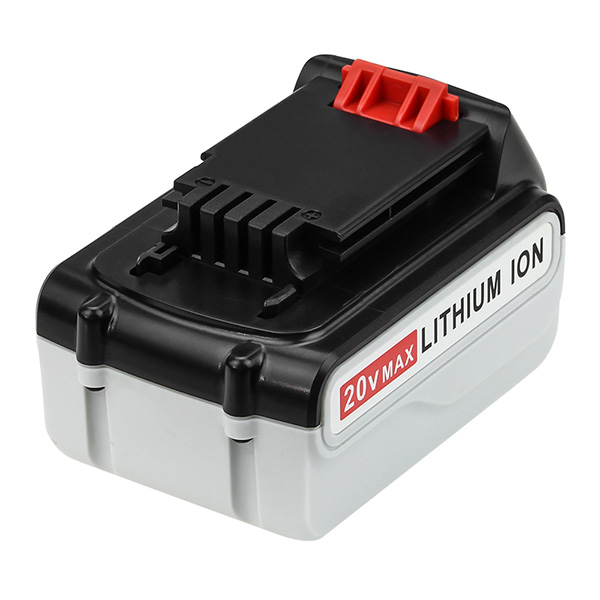 20V MAX 3.0Ah 4.0Ah 5.0Ah 6.0Ah Lithium-Ion Replacement Battery for Black & Decker LBXR20 LB2X4020