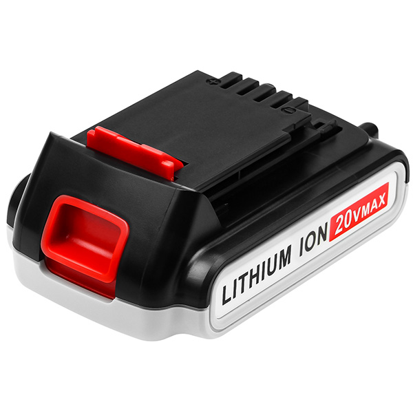 20V MAX 1.5Ah 2.0Ah 2.5Ah 3.0Ah Lithium-Ion Compatible Battery for Black & Decker BL1518 LBXR20 BL2018