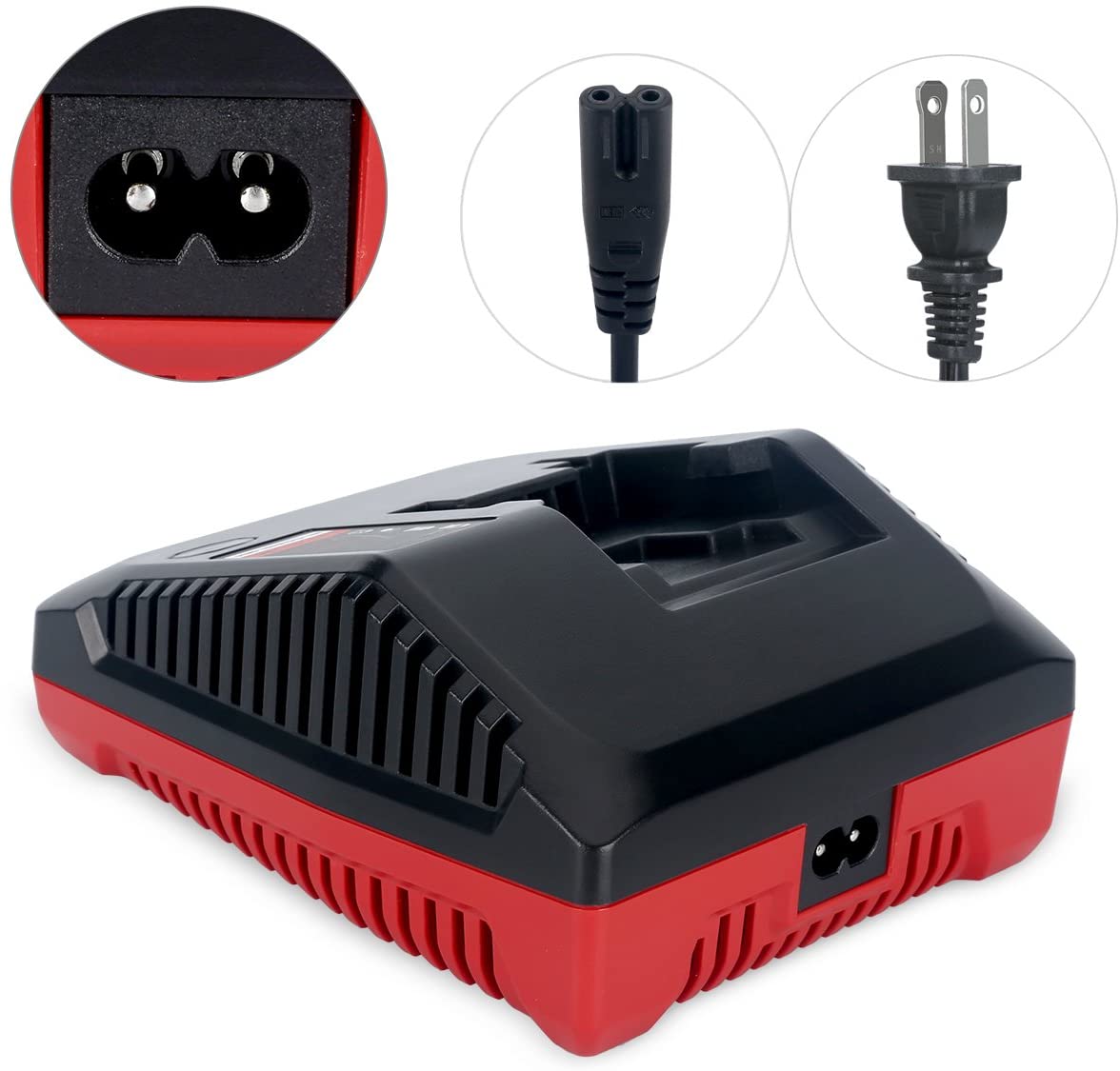 18V 3A Li-ion NiCd & NiMH Battery Charger Replace for Porter Cable PCXMVC PCLMVC