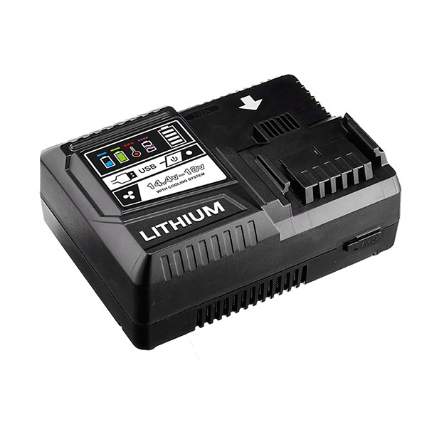14.4V-18V Fast Charger For Hitachi / HiKOKI Li-ion Battery UC18YSL3 7A Max.