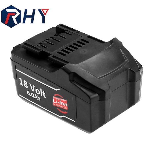 18V 3.0Ah 4.0Ah 5.0Ah 6.0Ah Compatible Battery Li-ion For Metabo LiPOWER CAS 625591000