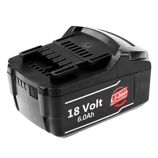 18V 3.0Ah 4.0Ah 5.0Ah 6.0Ah Compatible Battery Li-ion For Metabo LiPOWER CAS 625591000