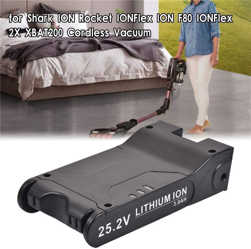 25.2V 2.0Ah 2.2Ah 2.5Ah 3.0Ah Li-Ion Battery Pack Replacement For Shark Vacuum Cleaner ION XBAT200 