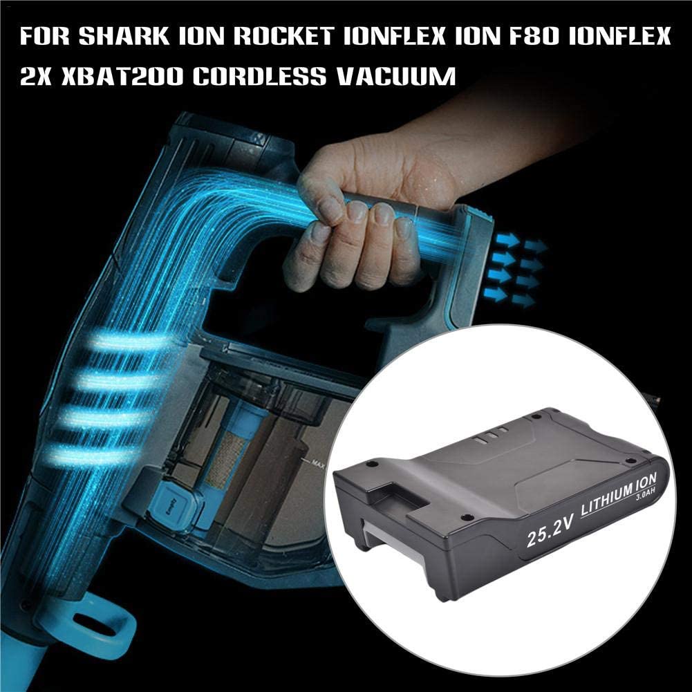 25.2V 2.0Ah 2.2Ah 2.5Ah 3.0Ah Li-Ion Battery Pack Replacement For Shark Vacuum Cleaner ION XBAT200 