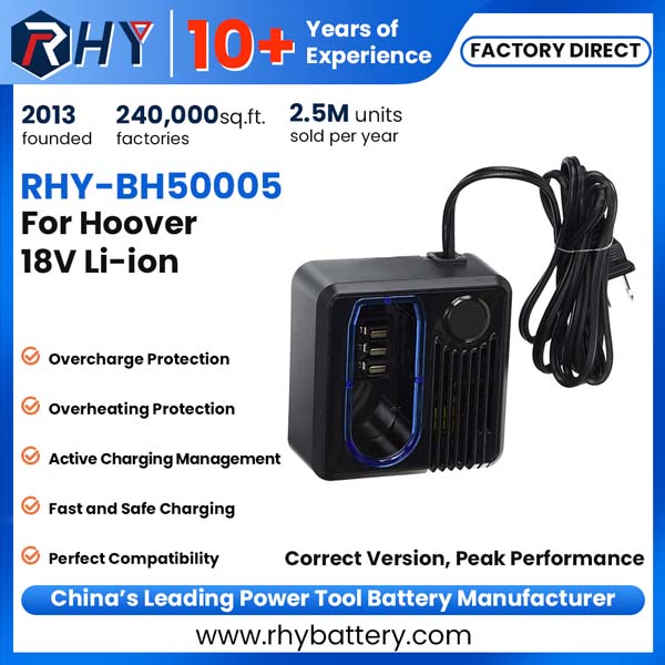 18V Vacuum Cleaner Battery Charger Replacement for Hoover Linx BH50005 302736001
