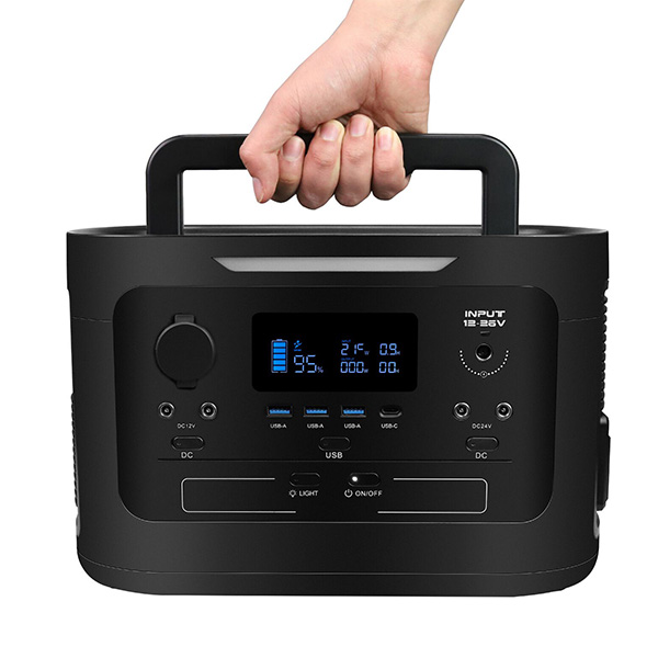 RHY-PPS1000 Portable Power Station 1060Wh Battery Power Bank 1000W with Wireless Charging