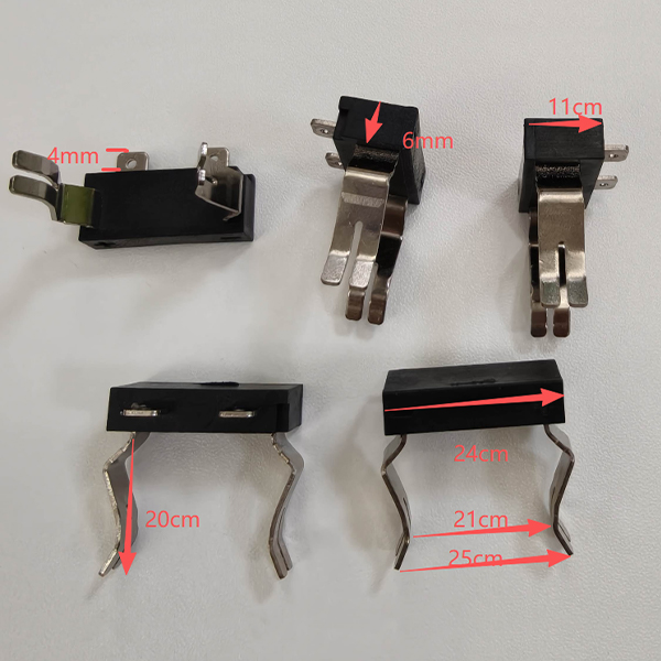 Male Ryobi 18V LIthium ion Battery Connector Terminal Block Hardware Pins for Power Tools P108 P109 P189